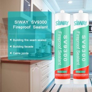 24 Years Factory SV-9300 Fireproof silicone sealant to Australia Manufacturers