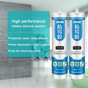 Good Quality High performance mildew silicone sealant to Irish Importers
