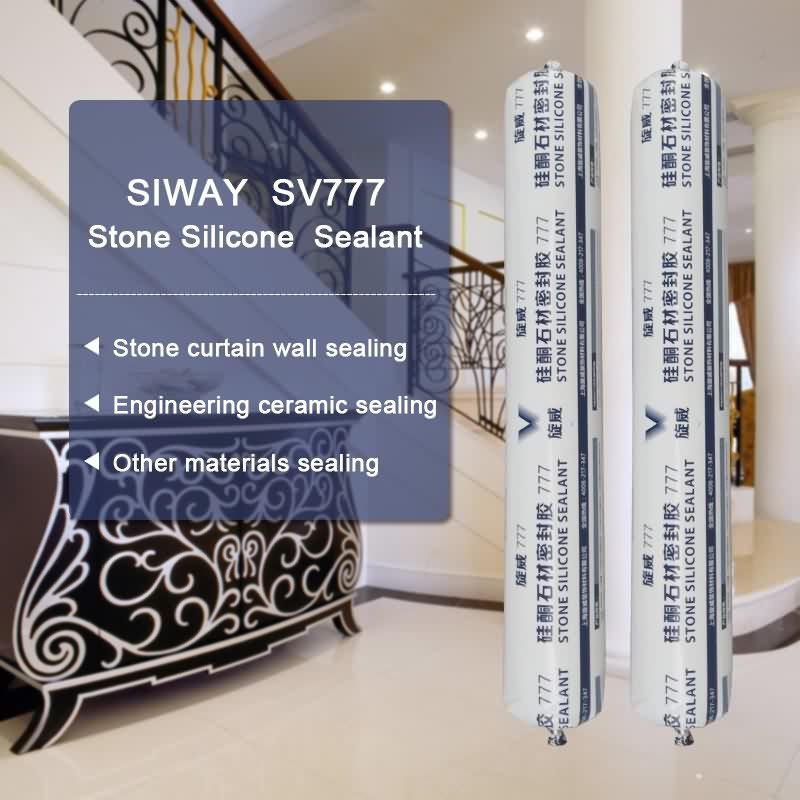 Factory supplied SV-777 silicone sealant for stone to Vancouver Importers