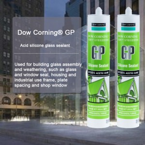 Dow Corning® GP Glass and metal sealant.