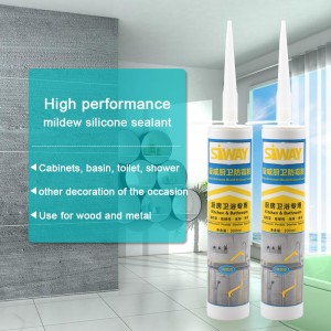 High performance mildew silicone sealant