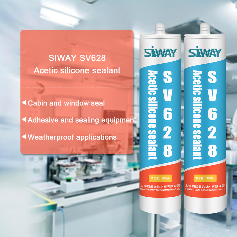 Well-designed SV-628 Acetic Silicone Sealant for Sydney Importers