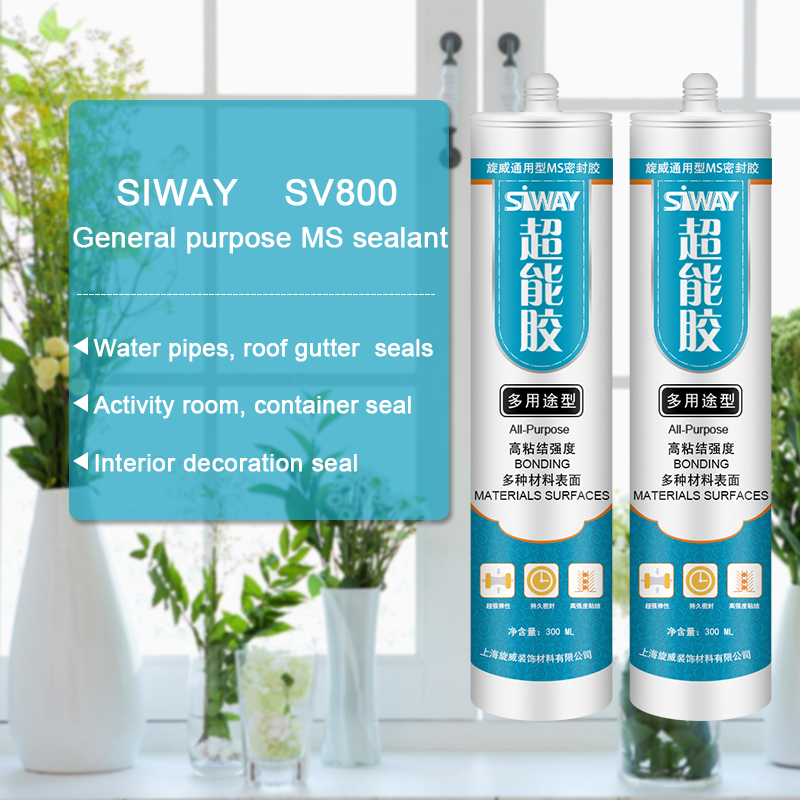 15 Years Manufacturer SV-800 General purpose MS sealant to Victoria Factories